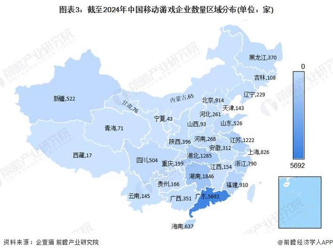 【干货】2024年移动游戏行业产业链全景梳理及区域热力地图(图3)